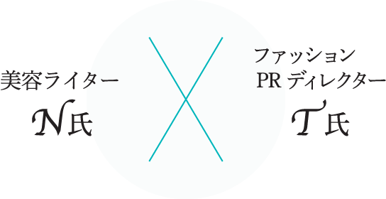 対談者_美容ライター・N氏×ファッションPRディレクター・T氏