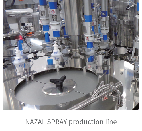 NAZAL SPRAY production line